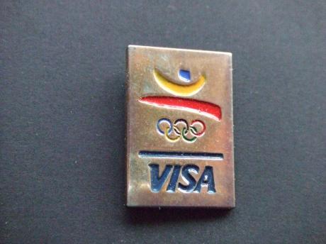 Olympische spelen Barcelona sponsor Visa card Master card